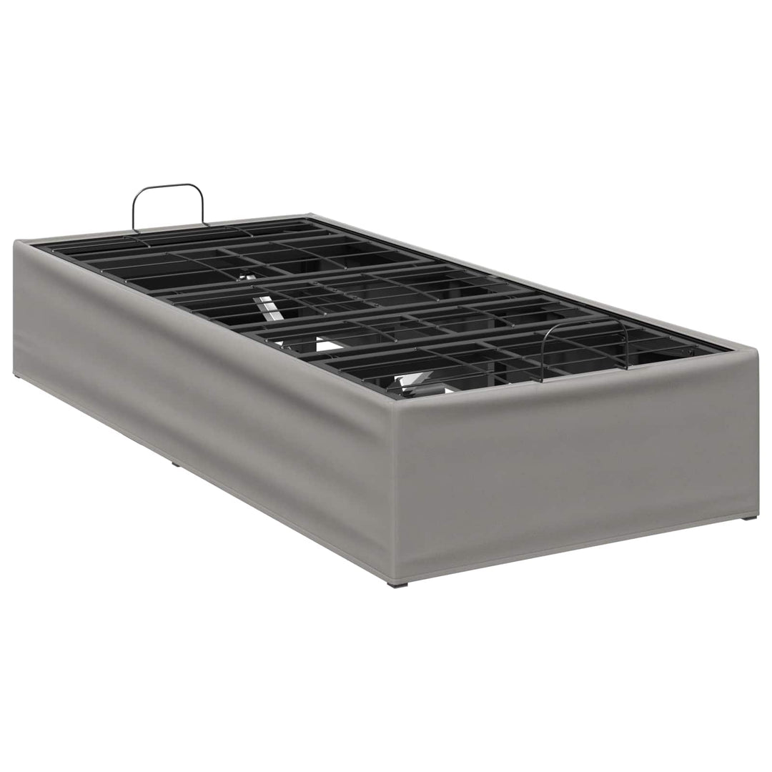 Elektrisk Justerbar Sengetramme Lysegrå 200 x 100 x 33,5 cm