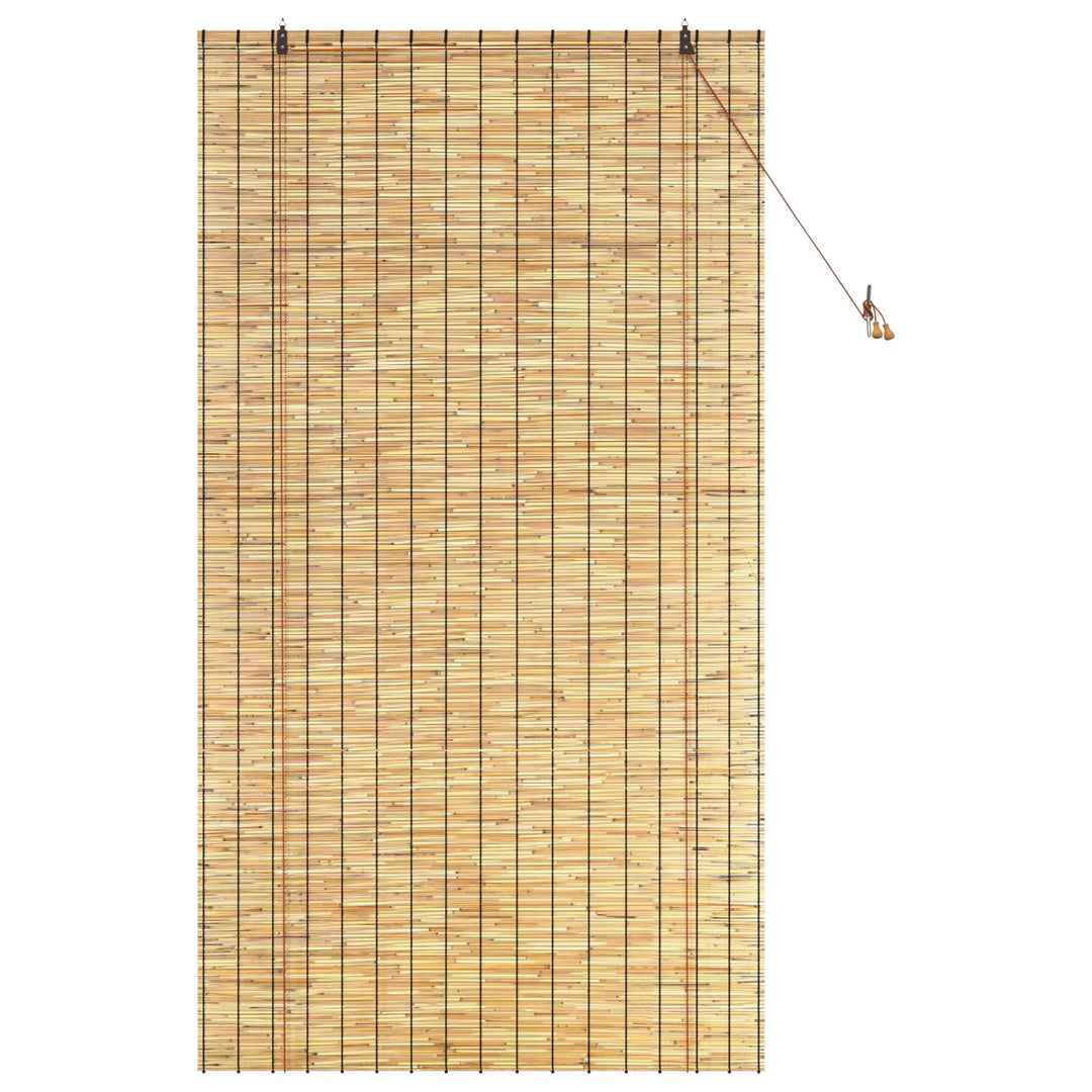 Rullegardin Naturfarvet 120 x 220 cm Rør