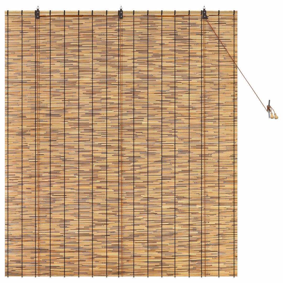 Rullegardin Brun 140 x 160 cm Rør