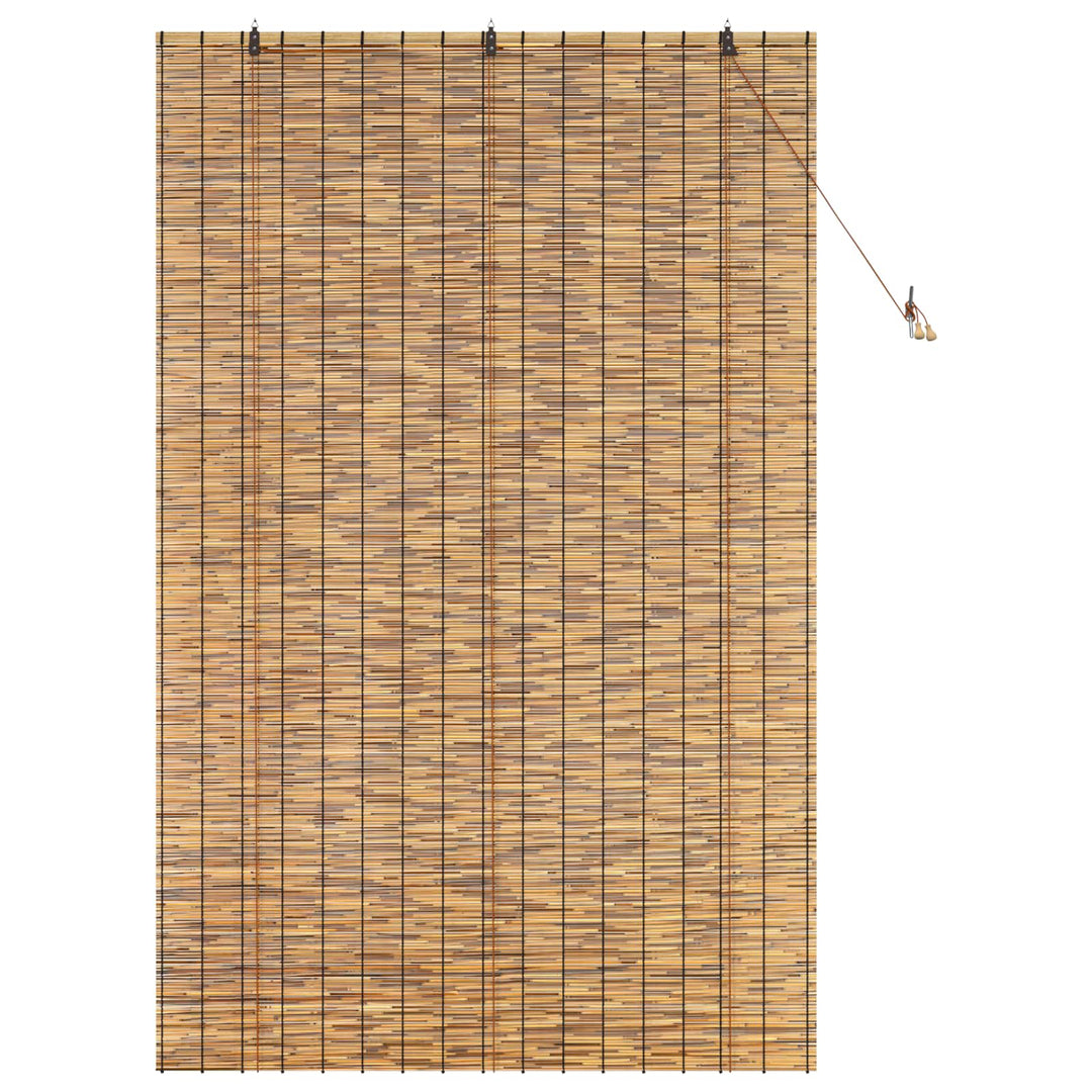 Rullegardin Brun 140 x 220 cm Rør