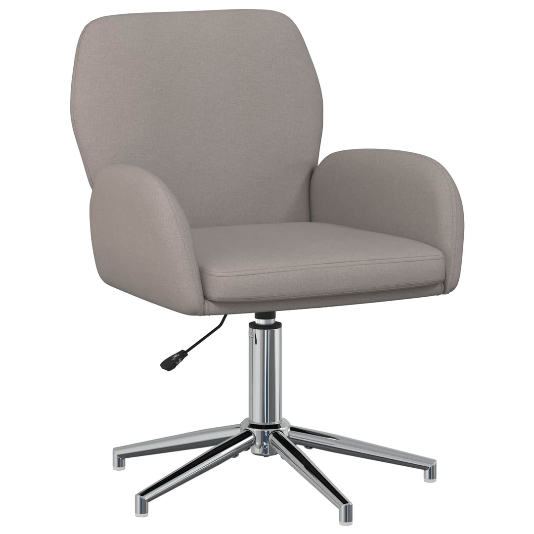 Svingbar skrivebordsstol Stof 54 x 58 x 90 cm Gråbrun
