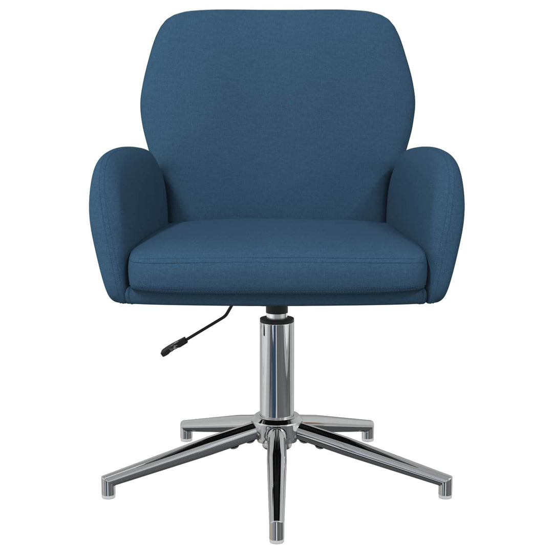 Svingbar skrivebordsstol Stof 54 x 58 x 90 cm Blå