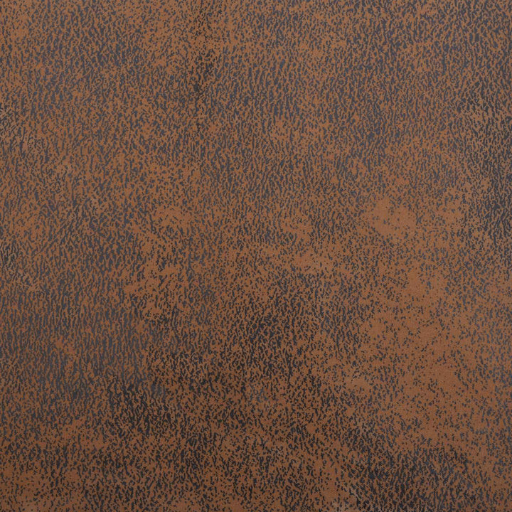 Svingende Spisestole 2 stk. Faux Suede Læder Brun