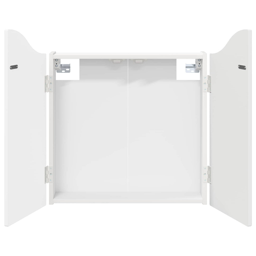 Dartboard Skab Hvid 56 x 12 x 63 cm Konstrueret træ