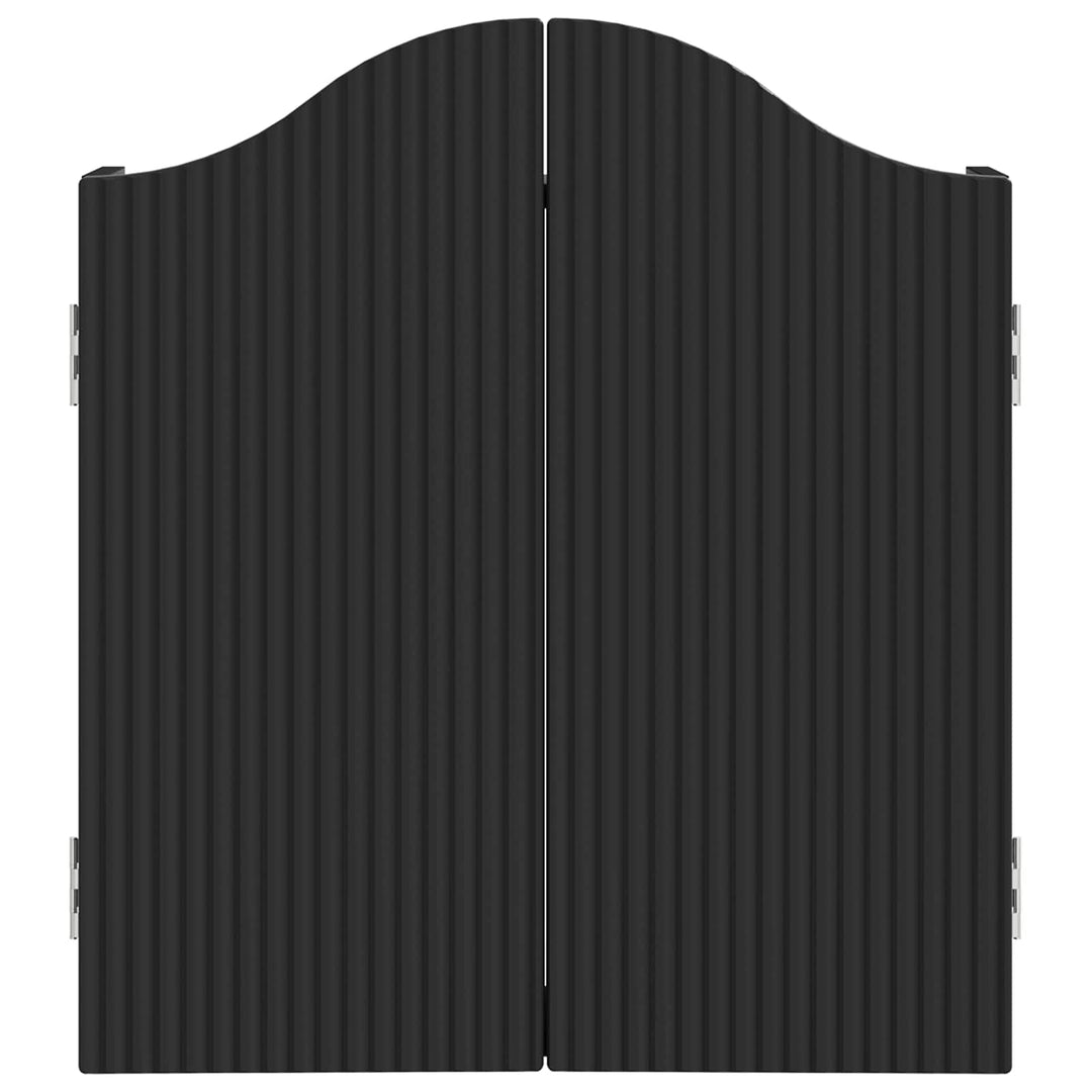 Dartboard Skab Sort 56 x 12 x 63 cm Konstrueret træ