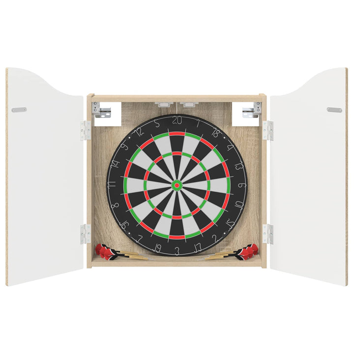 Dartboard Skab Sonoma-eg 56 x 12 x 63 cm Konstrueret træ
