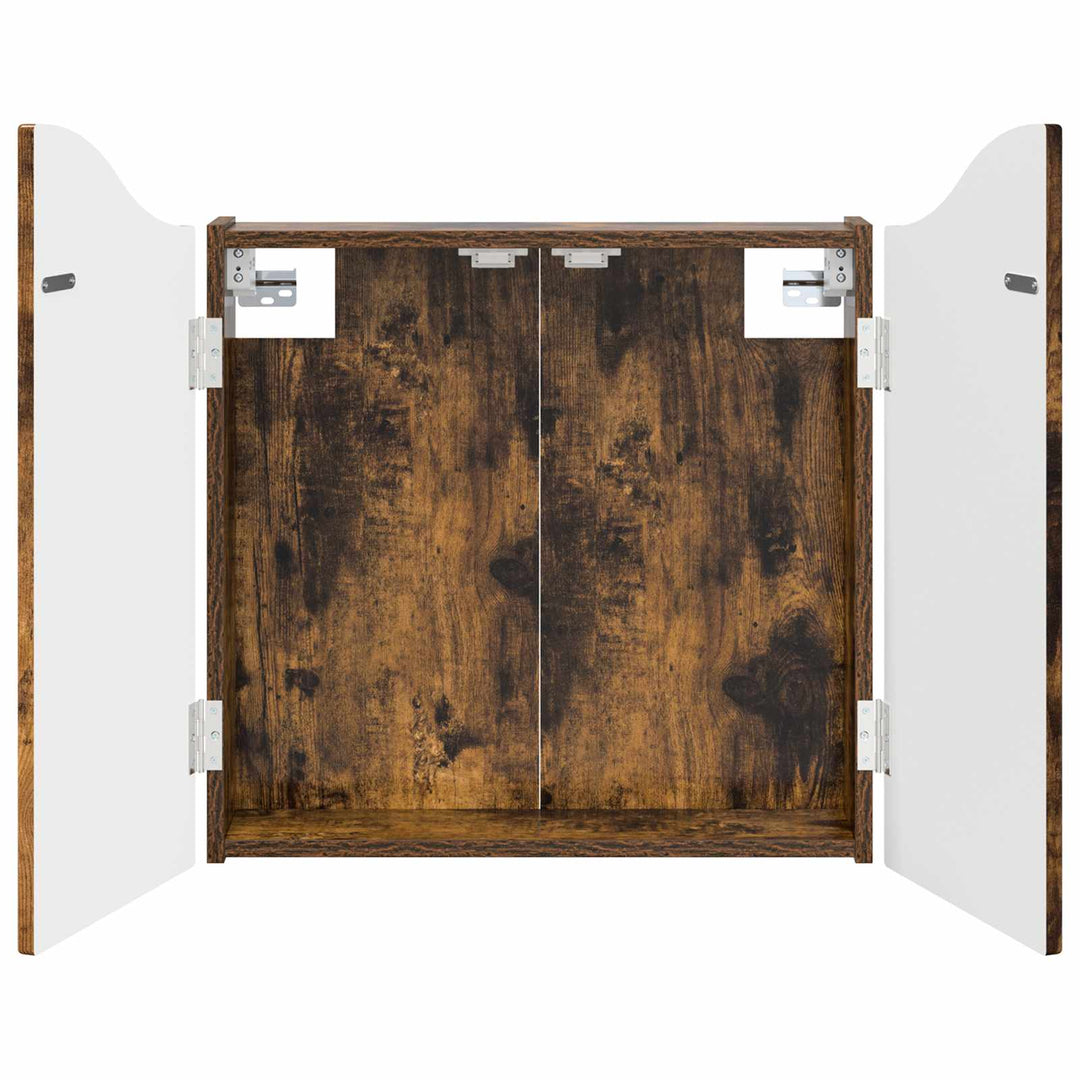 Dartboard Skab Røget eg 56 x 12 x 63 cm Konstrueret træ