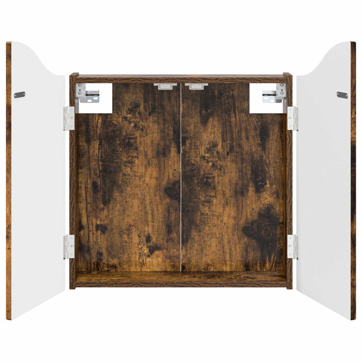 Dartboard Skab Røget eg 56 x 12 x 63 cm Konstrueret træ