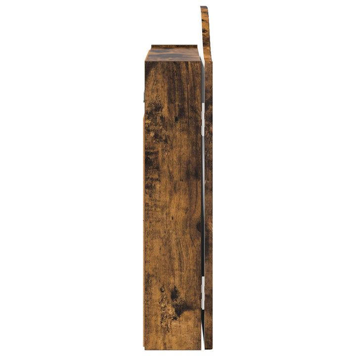 Dartboard Skab Røget eg 56 x 12 x 63 cm Konstrueret træ
