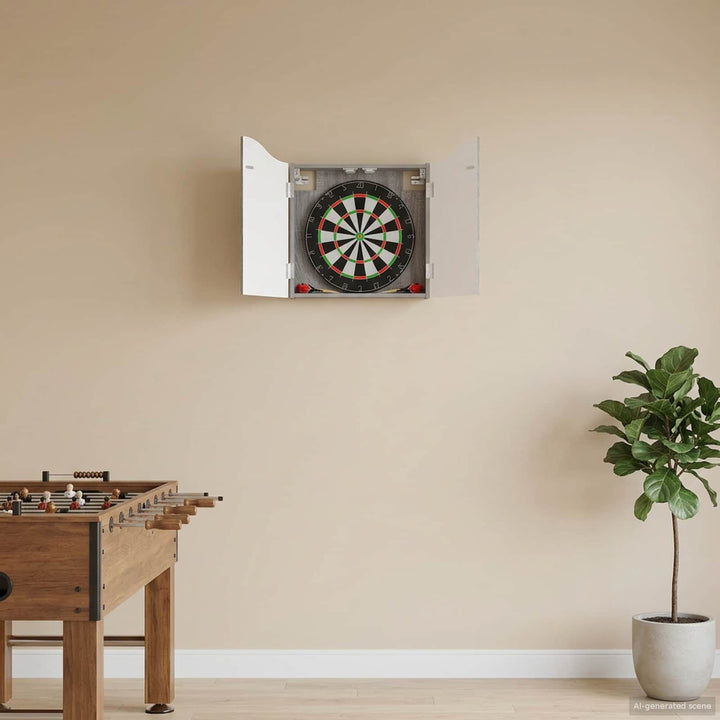 Dartboard Skab Grå Sonoma 56 x 12 x 63 cm Konstrueret træ