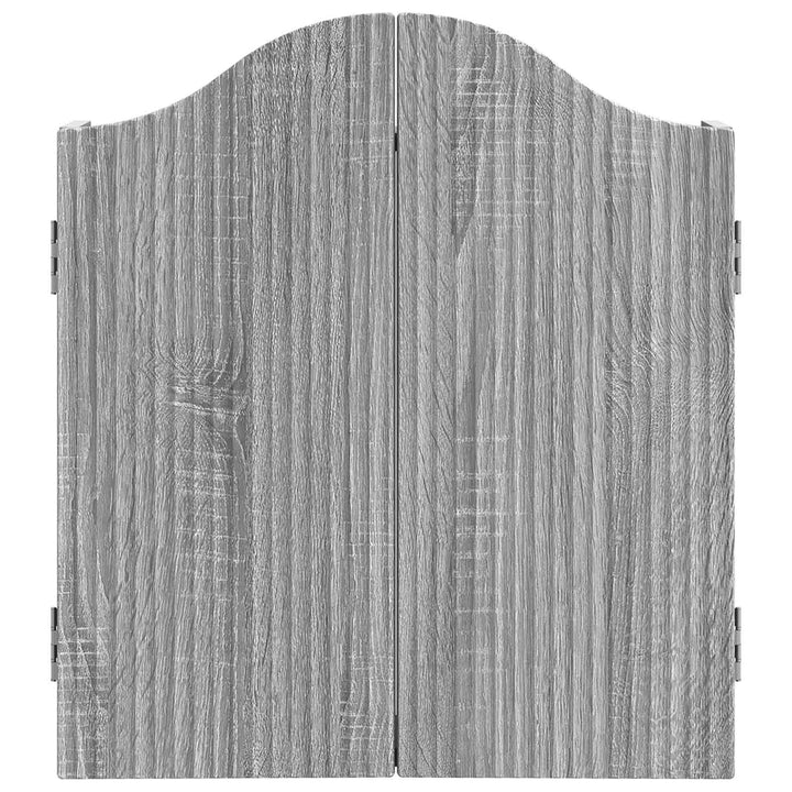 Dartboard Skab Grå Sonoma 56 x 12 x 63 cm Konstrueret træ