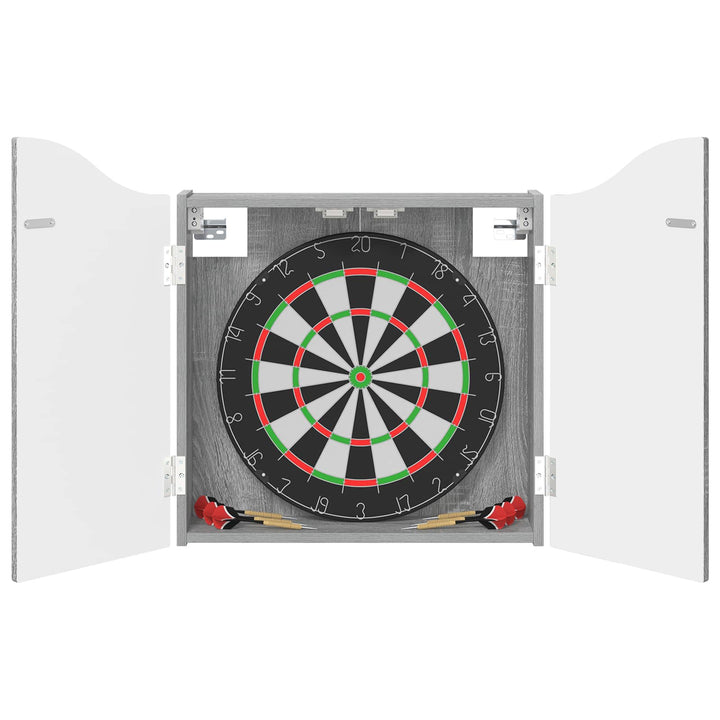 Dartboard Skab Grå Sonoma 56 x 12 x 63 cm Konstrueret træ