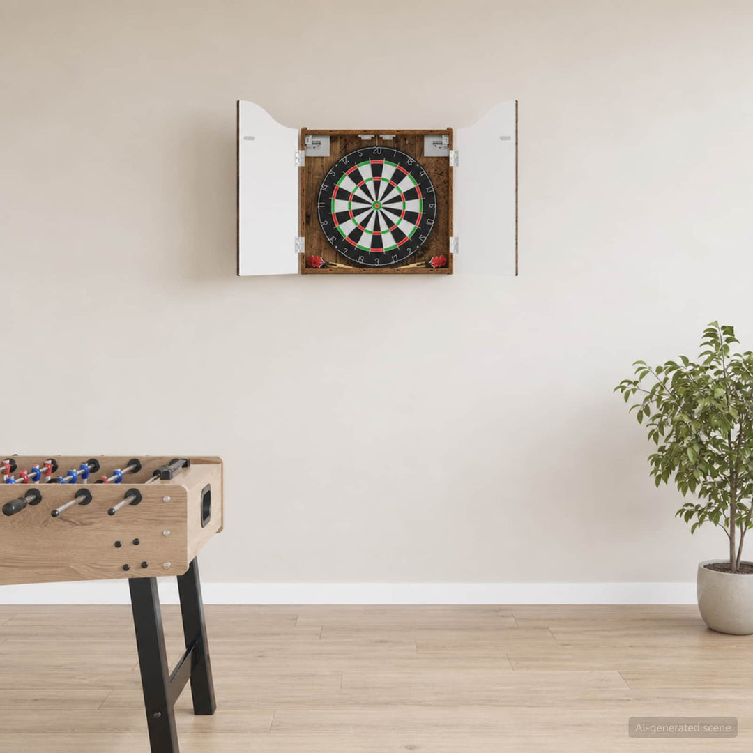 Dartboard Skab Gammelt træ 56 x 12 x 63 cm Konstrueret træ