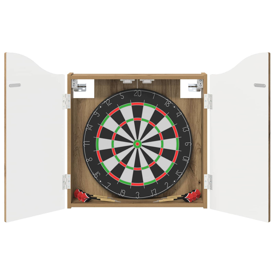 Dartboard Skab Artisan-eg 56 x 12 x 63 cm Konstrueret træ