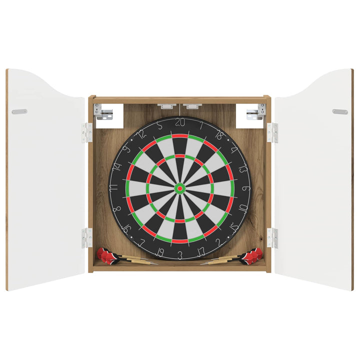 Dartboard Skab Artisan-eg 56 x 12 x 63 cm Konstrueret træ