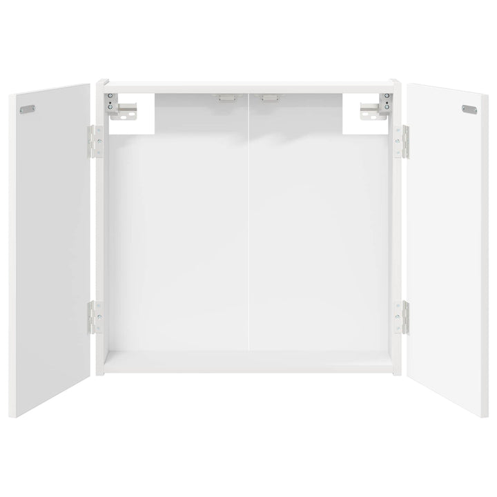 Dartboard Skab Hvid 56 x 12 x 53,5 cm Konstrueret træ