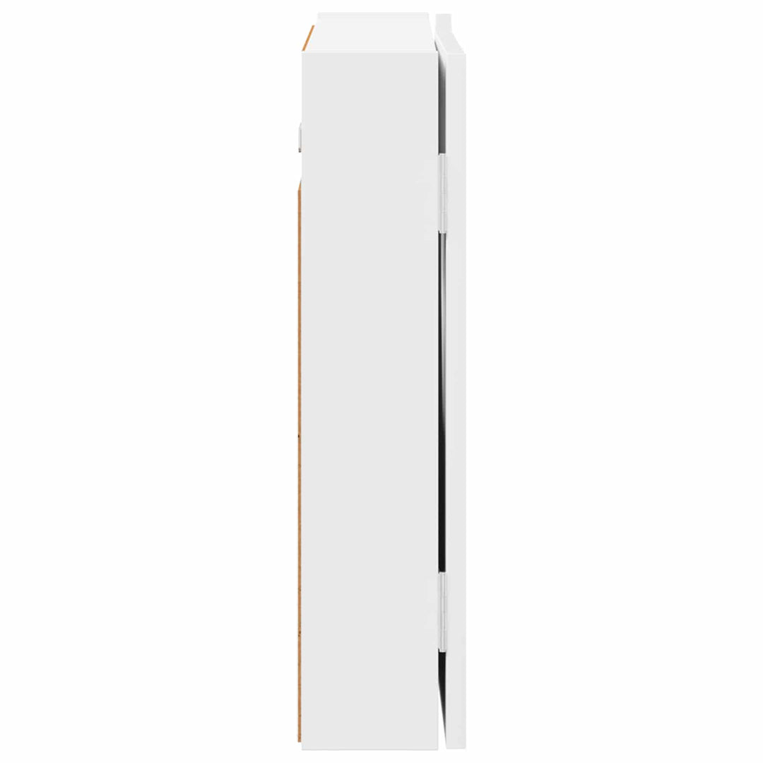 Dartboard Skab Hvid 56 x 12 x 53,5 cm Konstrueret træ