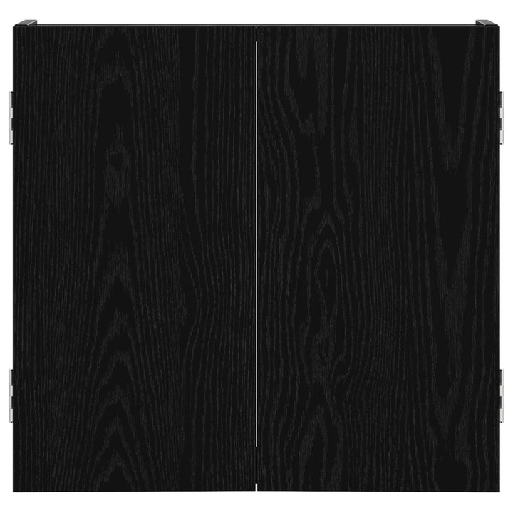 Dartboard Skab Sort eg 56 x 12 x 53,5 cm Konstrueret træ