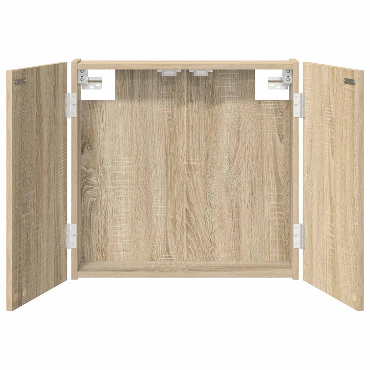 Dartboard Skab Sonoma-eg 56 x 12 x 53,5 cm Konstrueret træ
