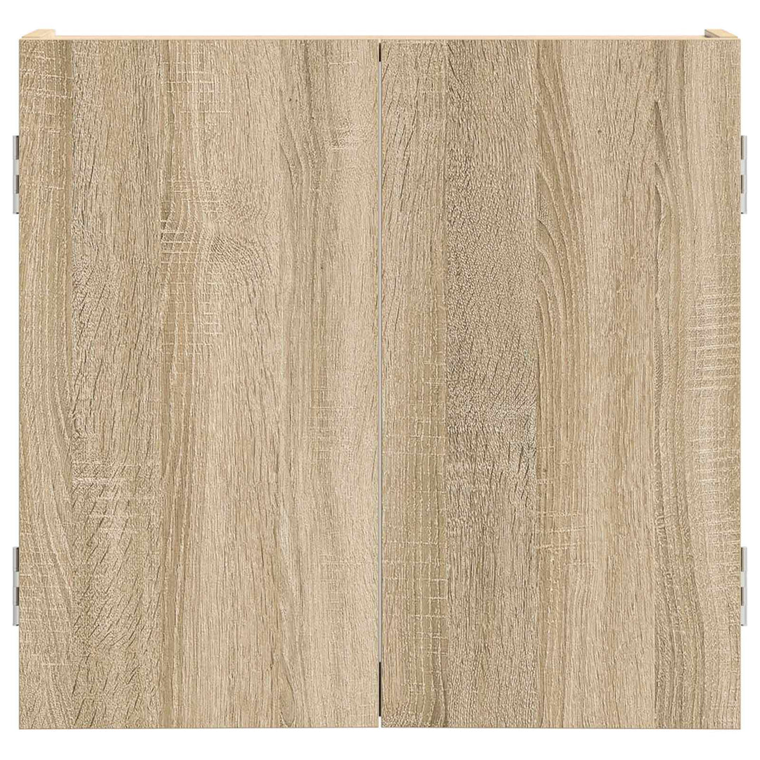 Dartboard Skab Sonoma-eg 56 x 12 x 53,5 cm Konstrueret træ
