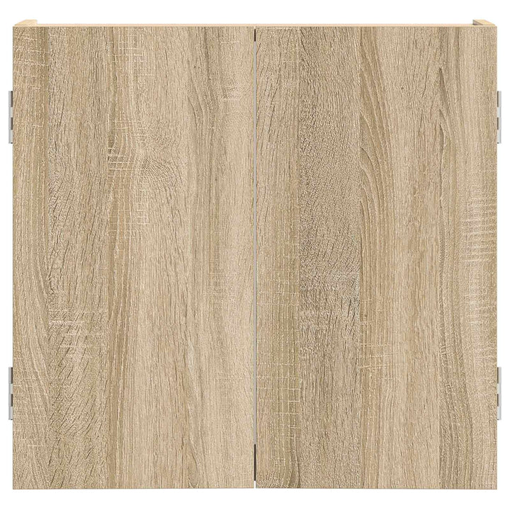 Dartboard Skab Sonoma-eg 56 x 12 x 53,5 cm Konstrueret træ