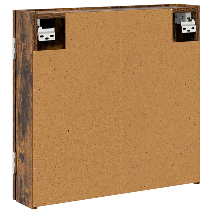 Dartboard Skab Røget eg 56 x 12 x 53,5 cm Konstrueret træ