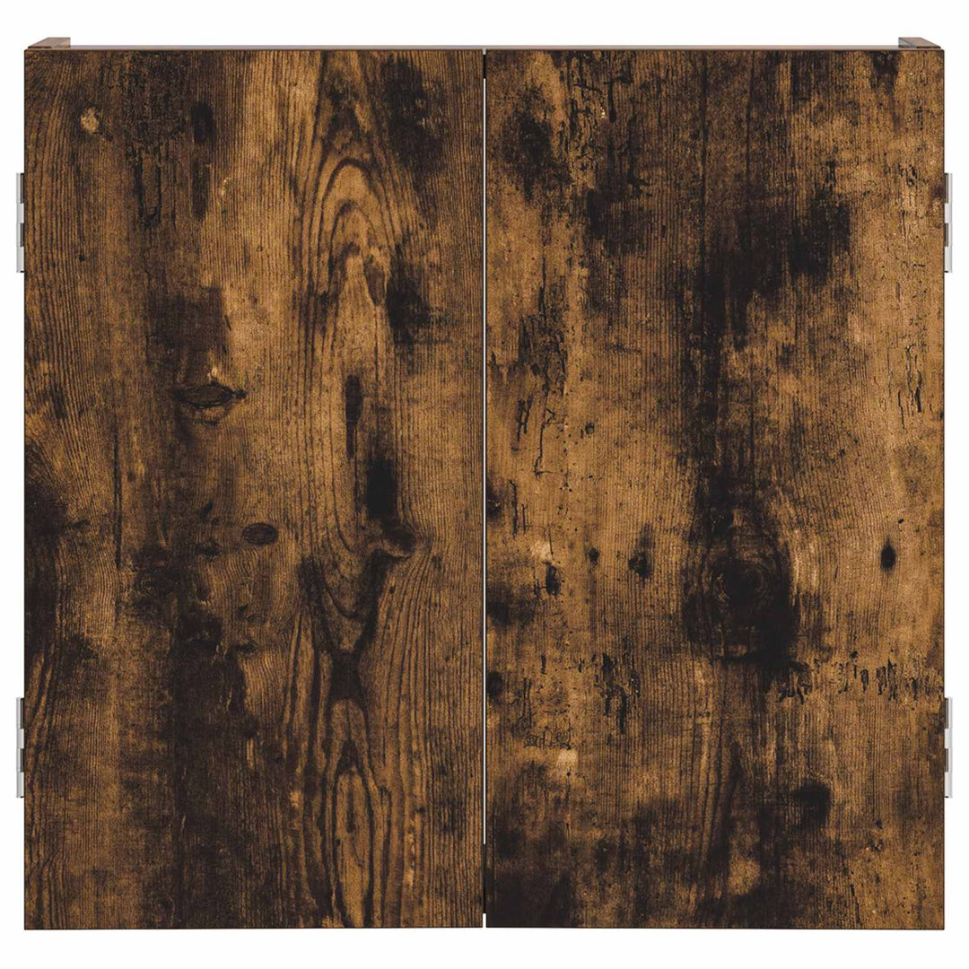 Dartboard Skab Røget eg 56 x 12 x 53,5 cm Konstrueret træ