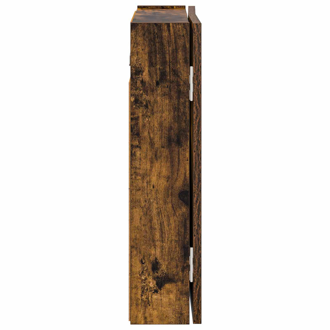 Dartboard Skab Røget eg 56 x 12 x 53,5 cm Konstrueret træ