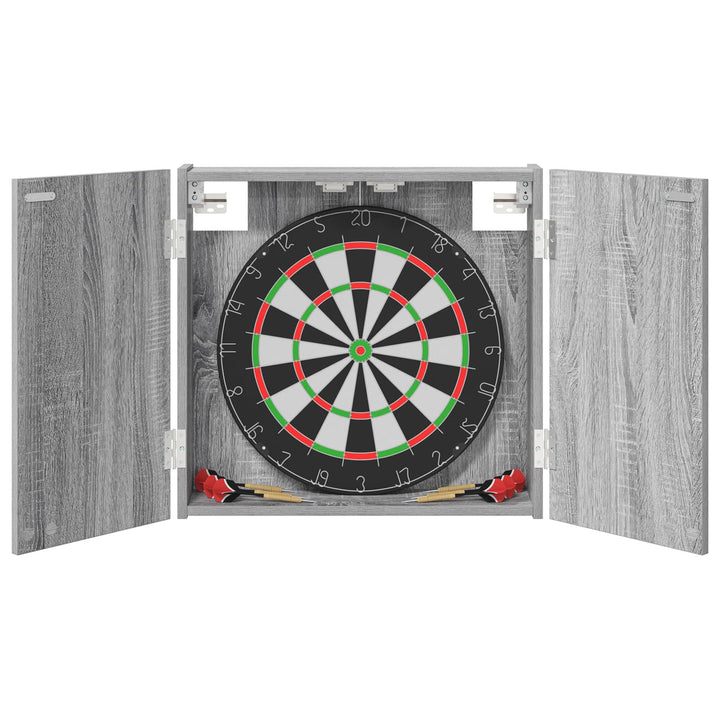 Dartboard Skab Grå Sonoma 56 x 12 x 53,5 cm Konstrueret træ