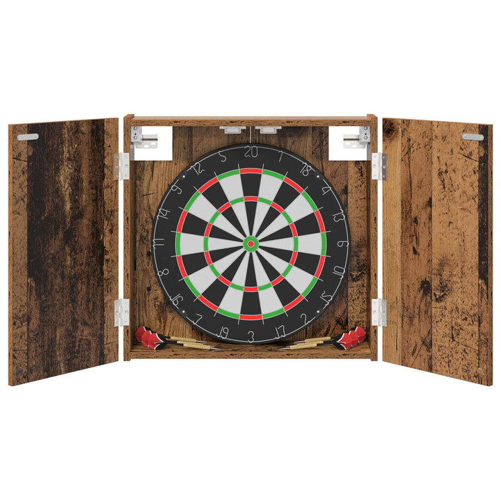 Dartboard Skab Gammelt træ 56 x 12 x 53,5 cm Konstrueret træ