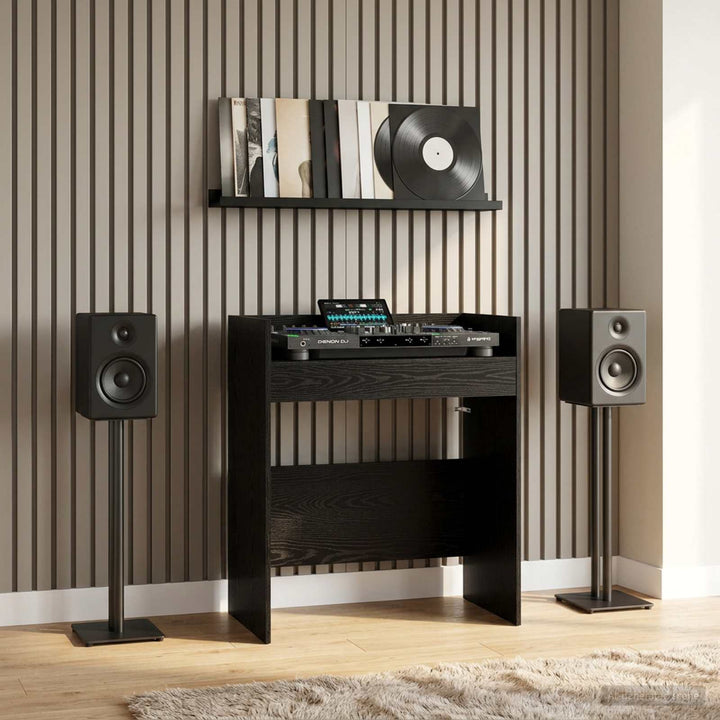DJ Bord Sort eg 102 x 45 x 102 cm Konstrueret træ