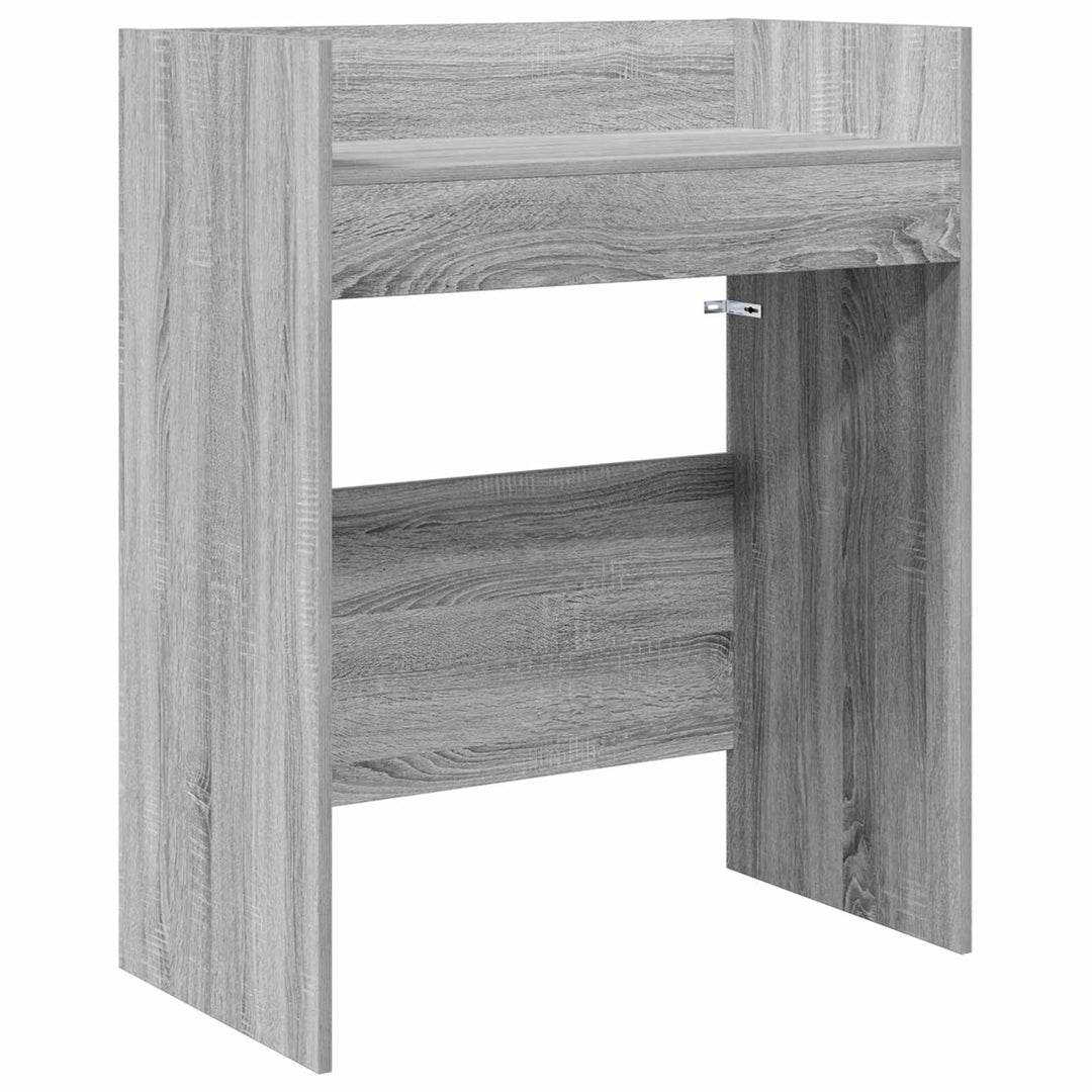 DJ Bord Grå Sonoma 102 x 45 x 102 cm Konstrueret træ