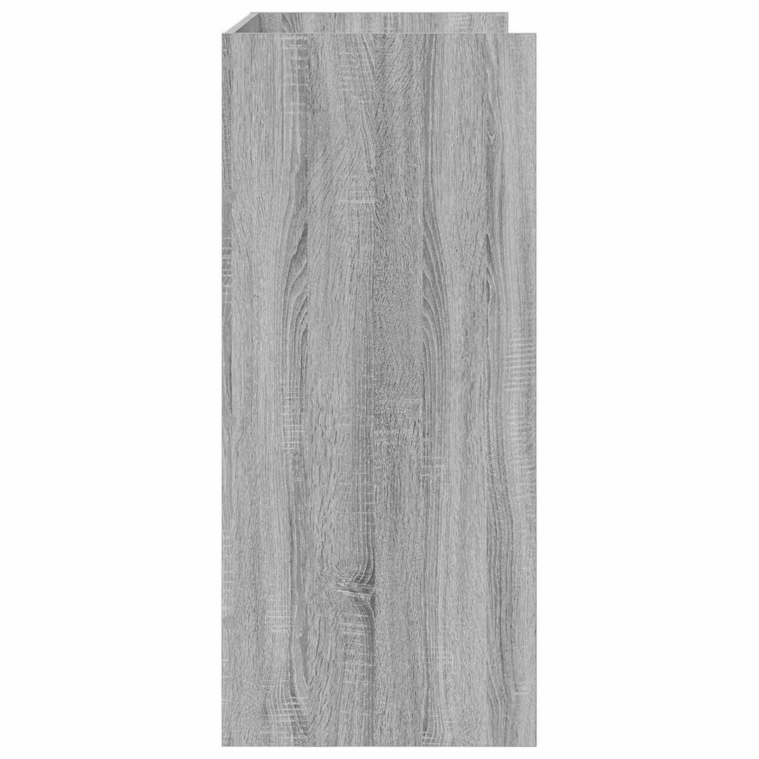 DJ Bord Grå Sonoma 102 x 45 x 102 cm Konstrueret træ