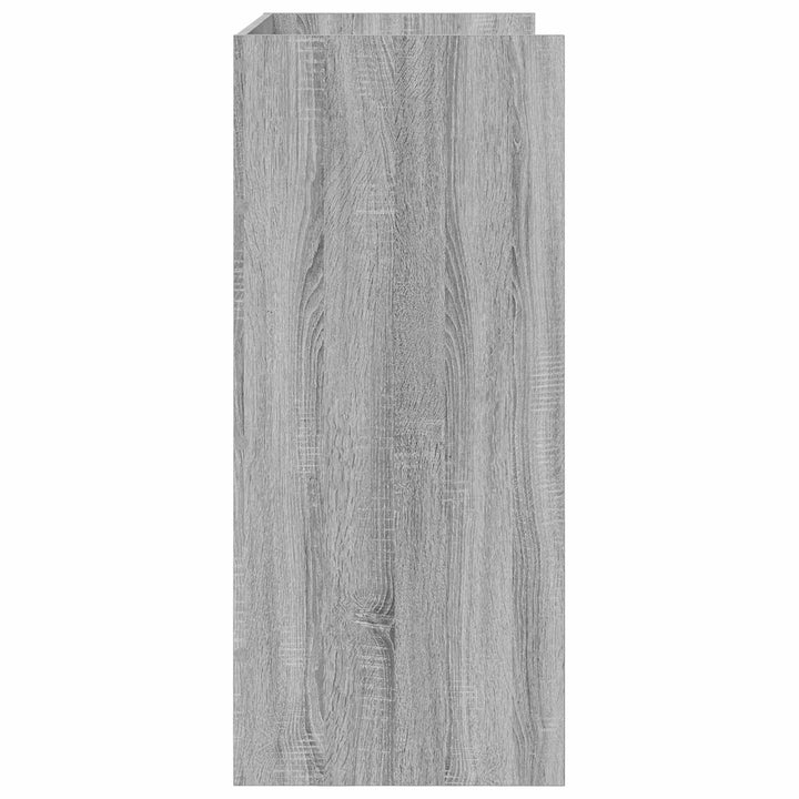 DJ Bord Grå Sonoma 102 x 45 x 102 cm Konstrueret træ