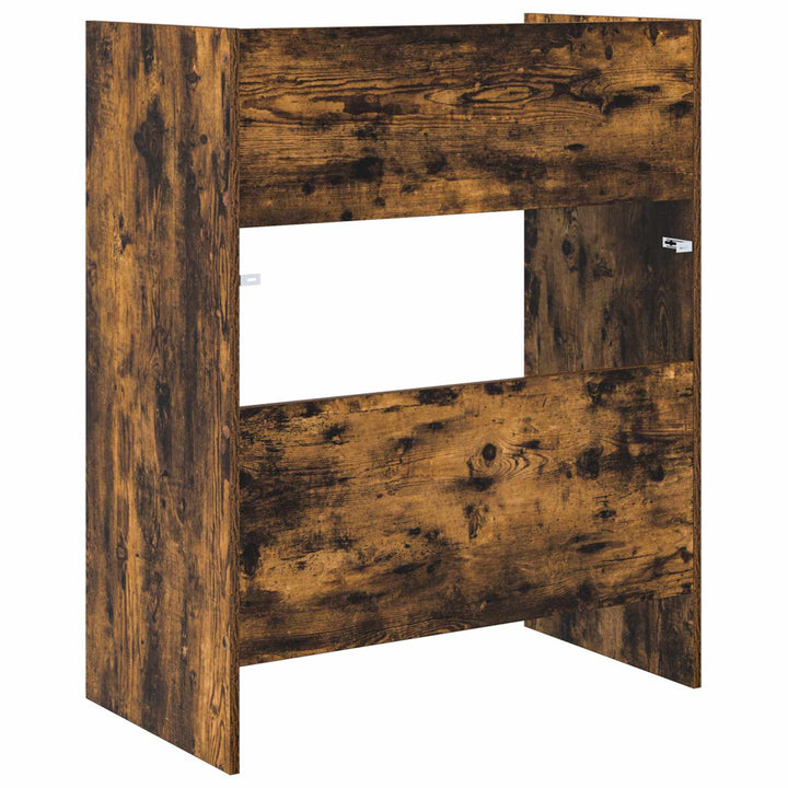 DJ Bord Røget eg 82 x 45 x 102 cm Konstrueret træ