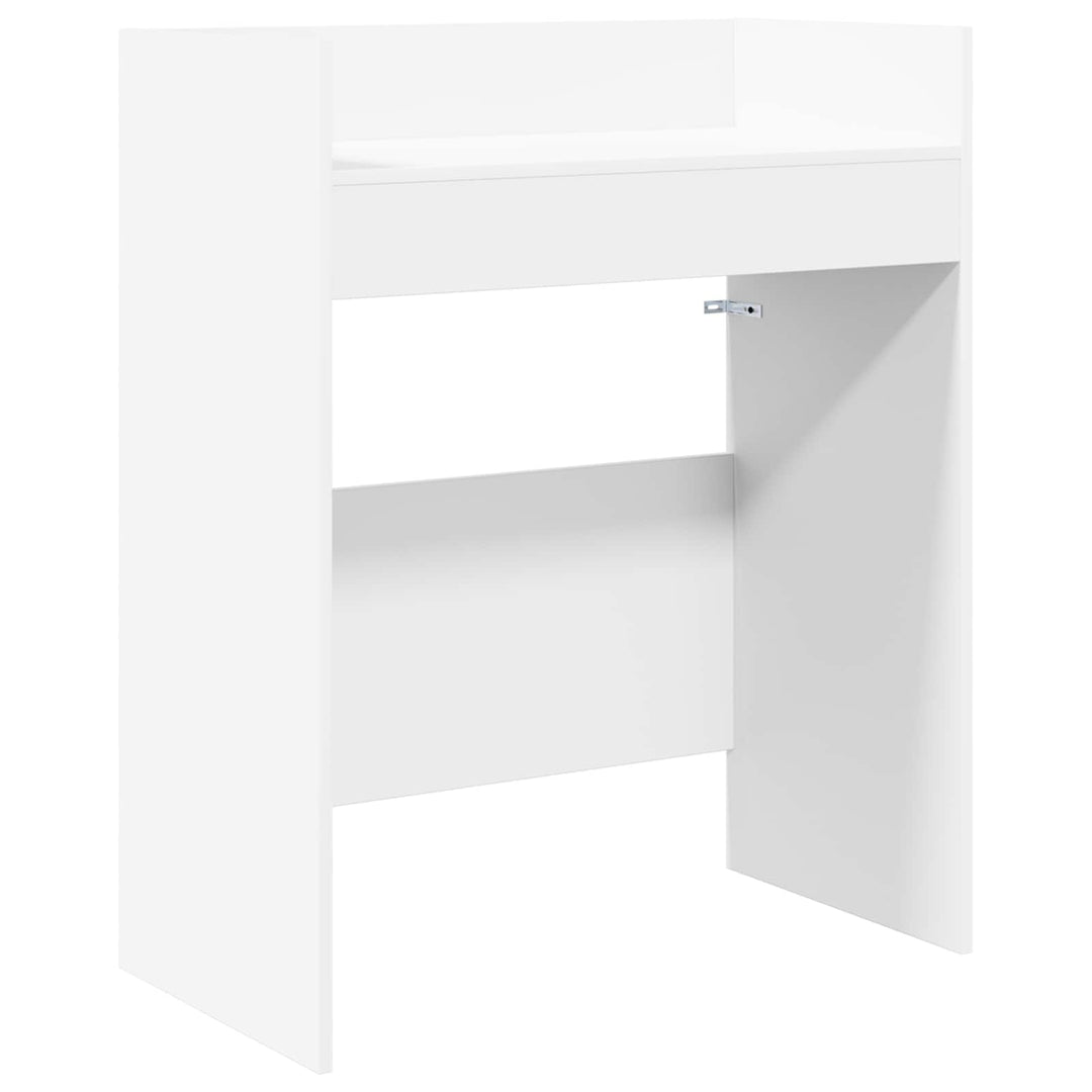 DJ Bord Hvid 62 x 45 x 102 cm Konstrueret træ