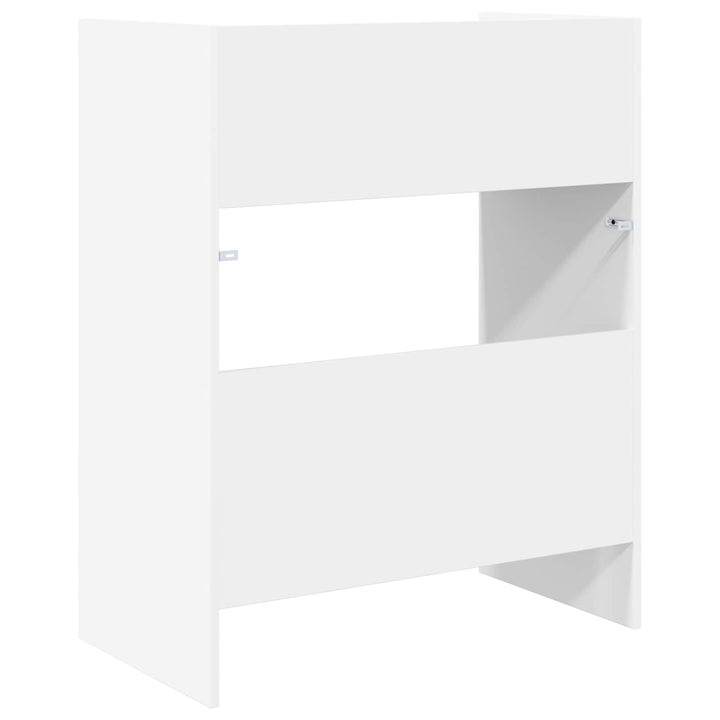 DJ Bord Hvid 62 x 45 x 102 cm Konstrueret træ