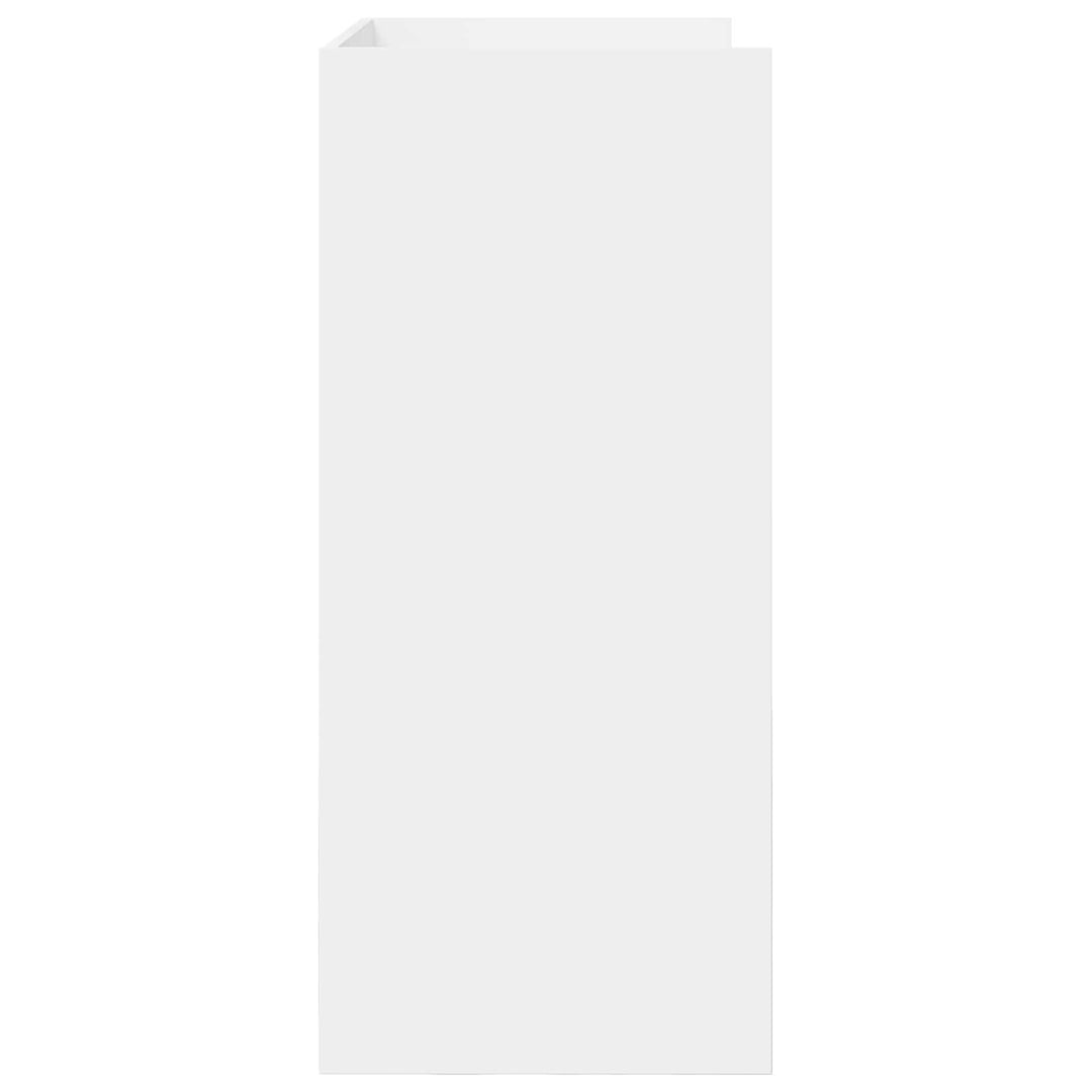 DJ Bord Hvid 62 x 45 x 102 cm Konstrueret træ