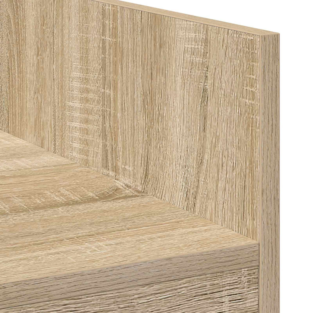 DJ Bord Sonoma-eg 62 x 45 x 102 cm Konstrueret træ