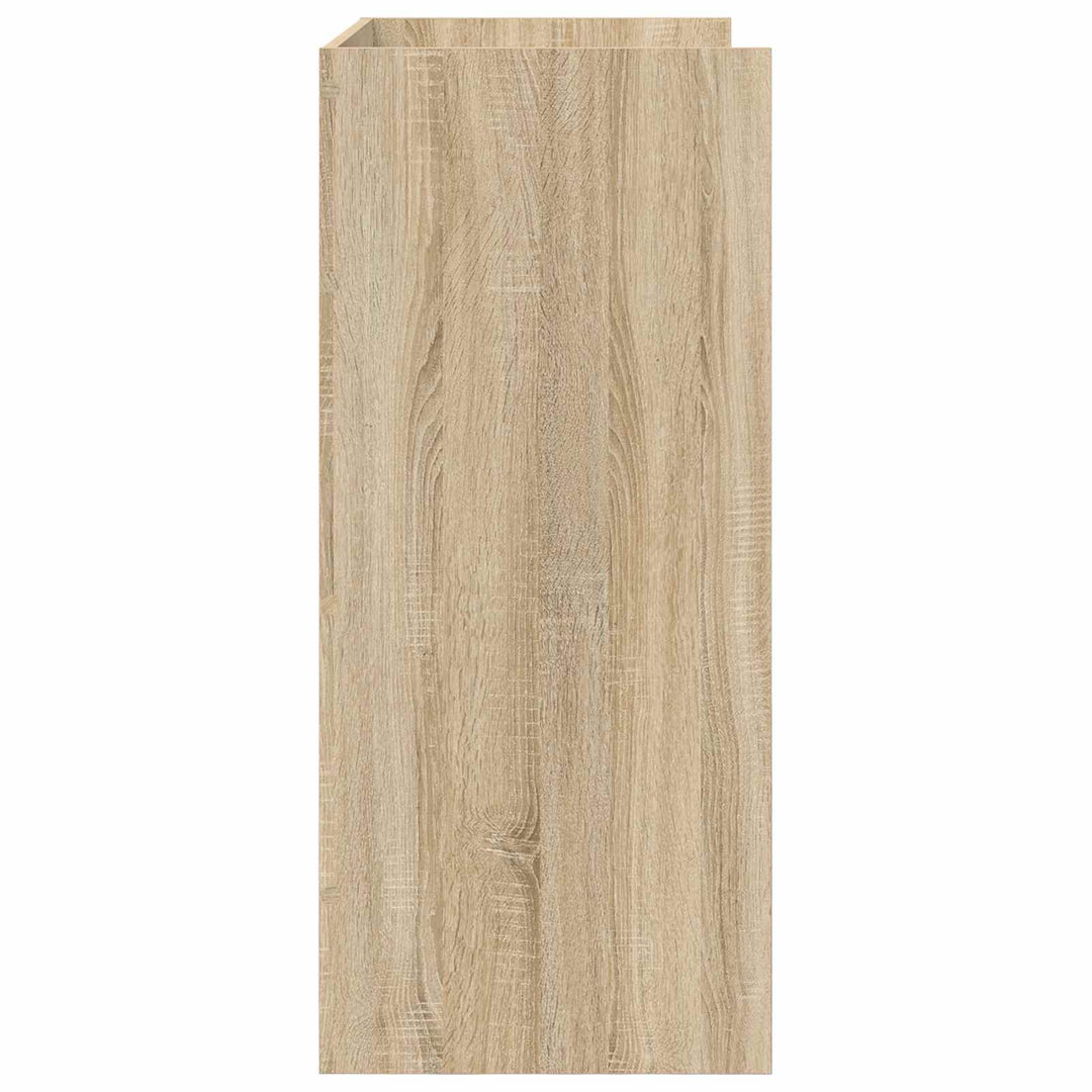 DJ Bord Sonoma-eg 62 x 45 x 102 cm Konstrueret træ