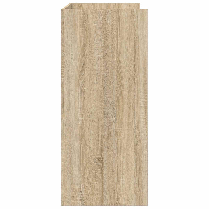 DJ Bord Sonoma-eg 62 x 45 x 102 cm Konstrueret træ