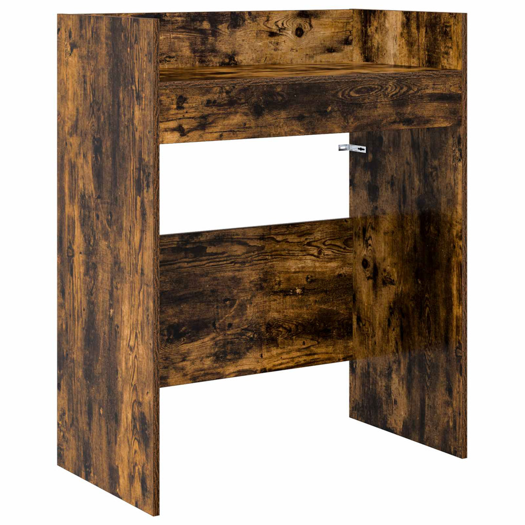 DJ Bord Røget eg 62 x 45 x 102 cm Konstrueret træ