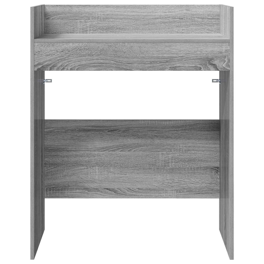 DJ Bord Grå Sonoma 62 x 45 x 102 cm Konstrueret træ