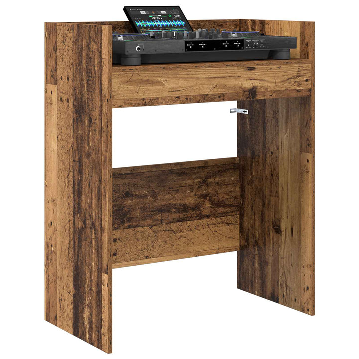 DJ Bord Gammelt træ 62 x 45 x 102 cm Konstrueret træ