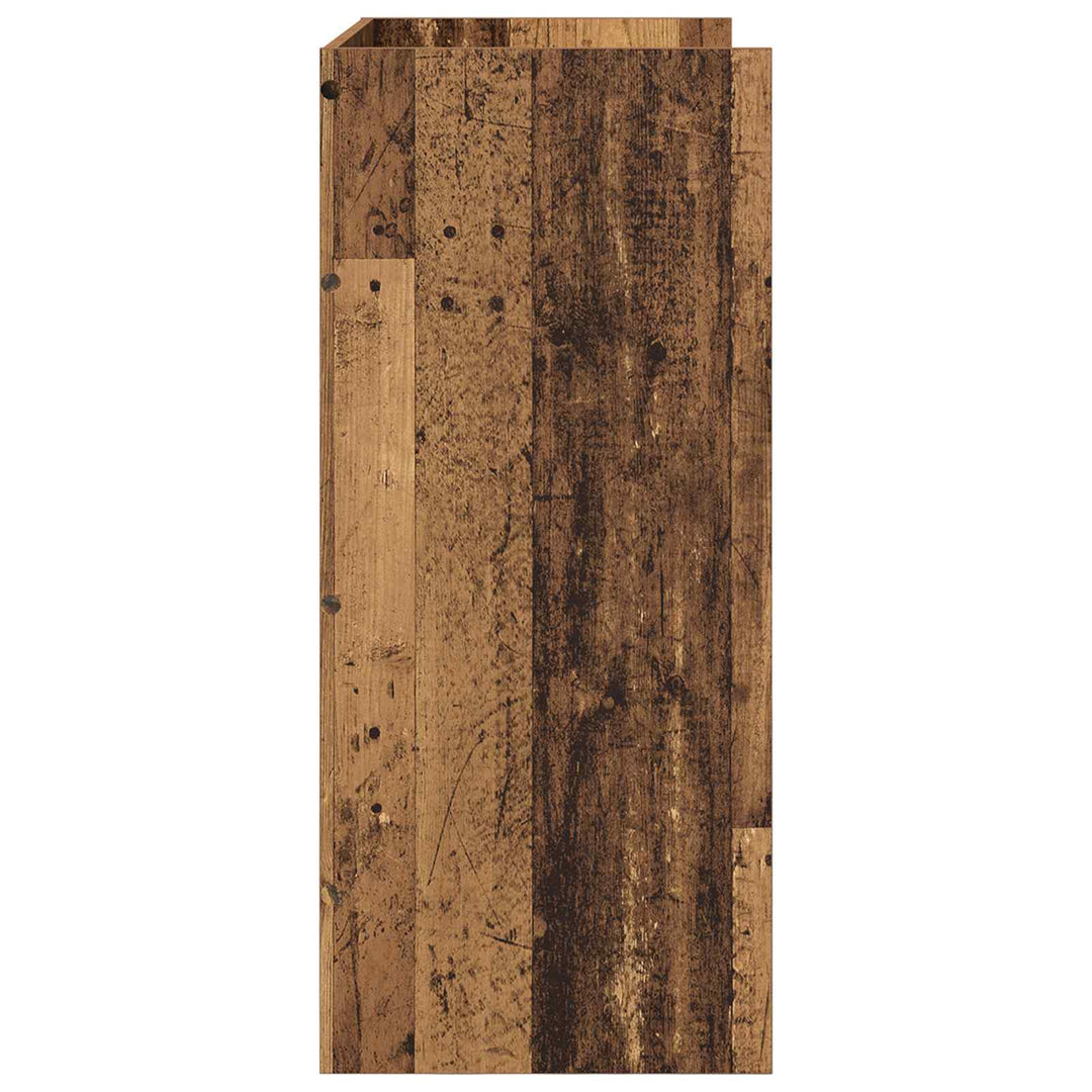 DJ Bord Gammelt træ 62 x 45 x 102 cm Konstrueret træ