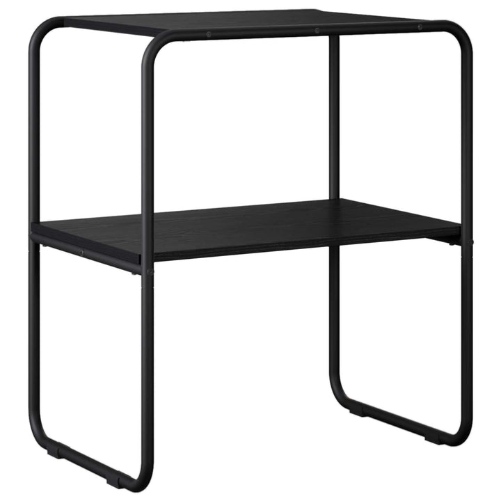 Konsolbord Sort eg 60 x 42,5 x 70 cm Konstrueret træ