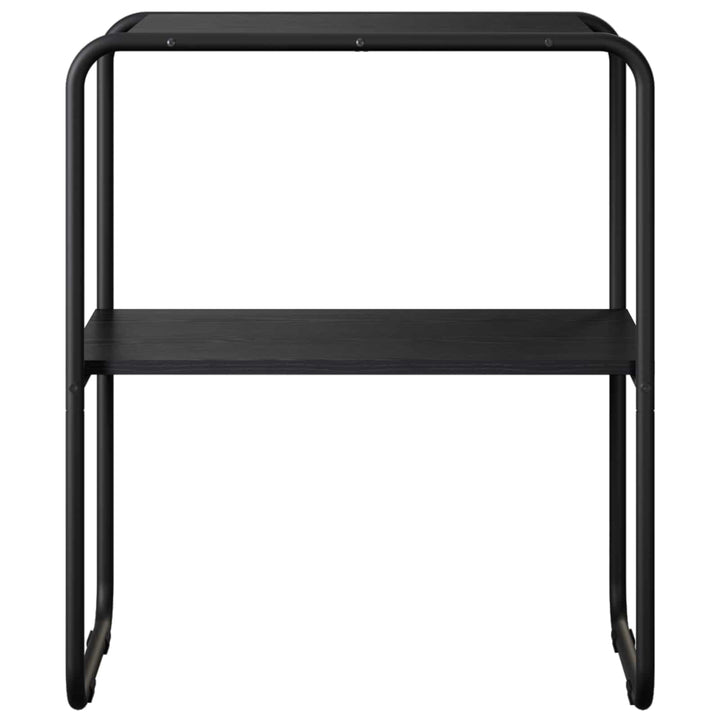 Konsolbord Sort eg 60 x 42,5 x 70 cm Konstrueret træ