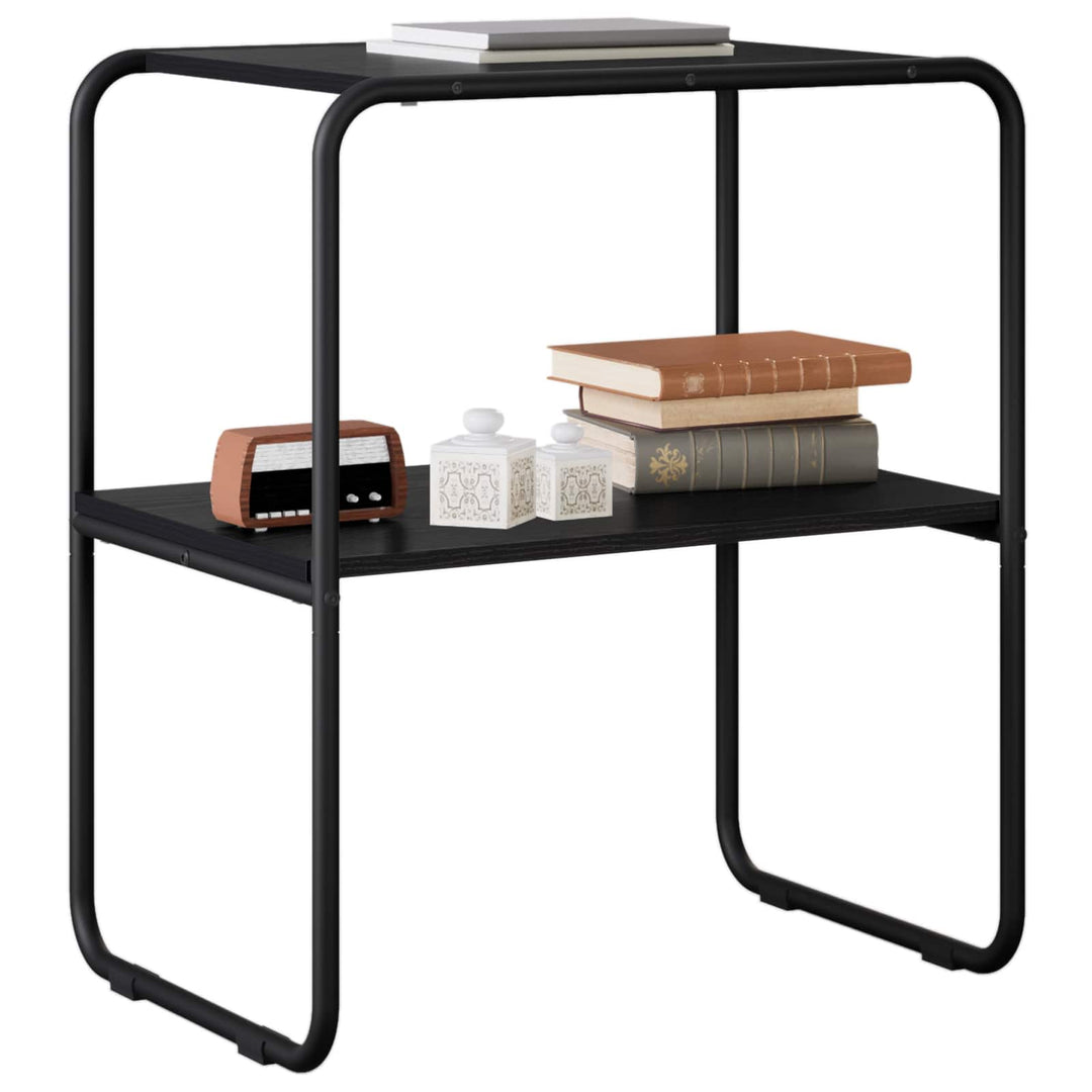 Konsolbord Sort eg 60 x 42,5 x 70 cm Konstrueret træ