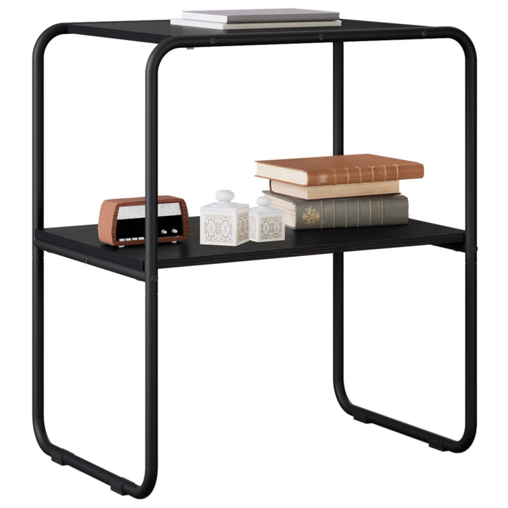 Konsolbord Sort eg 60 x 42,5 x 70 cm Konstrueret træ