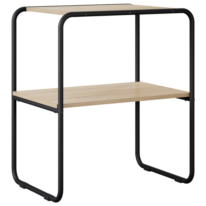 Konsolbord Sonoma-eg 60 x 42,5 x 70 cm Konstrueret træ